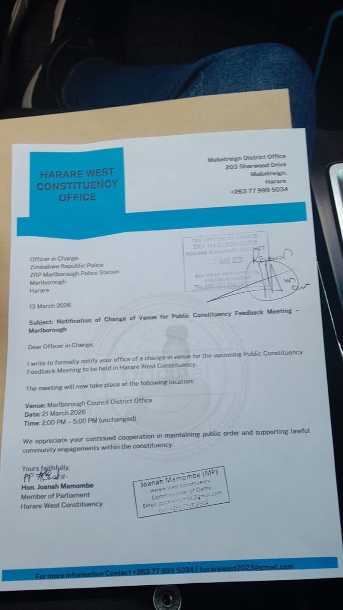 Zimbabwe Human Rights Monitors Platform tweet media