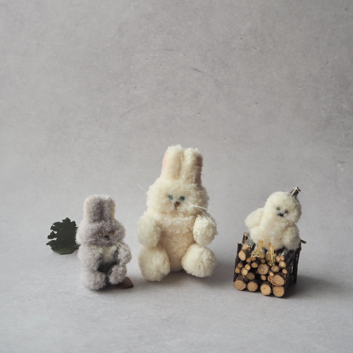 最近はうさぎばっかり作ってるけど
もうそろそろ違うのもやるよ