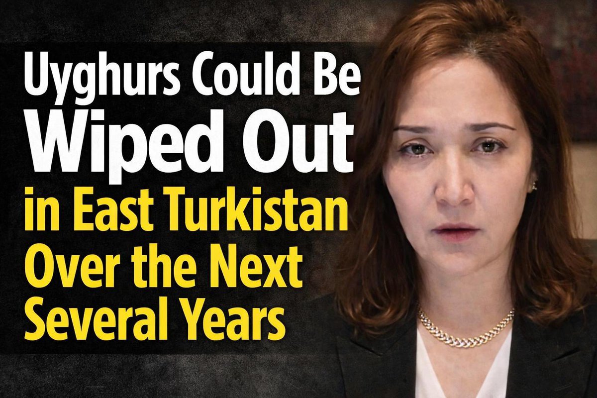 Rukiye Turdush tweet media