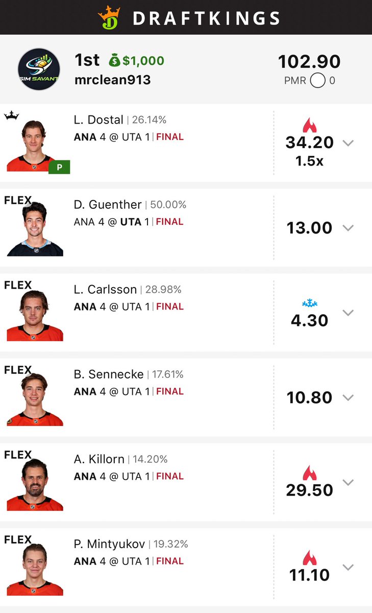 I think maybe we should change the name from <a href="/sim_savant/">Sim Savant</a> to Showdown Savant because we are cooking on single games right now.