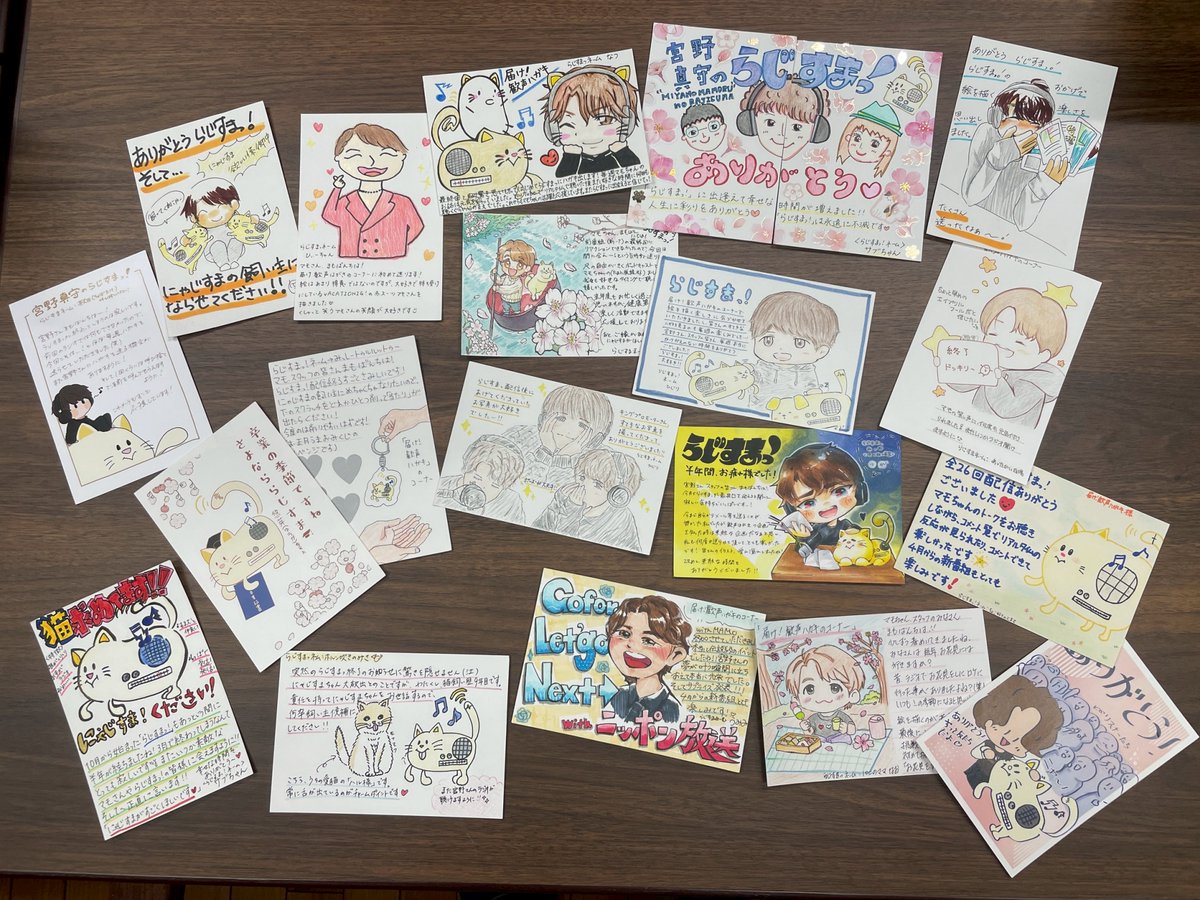 mamo_podcast's tweet photo. 「届け！歓声ハ���キ」
配信で紹介出来なかったイラストも一部だけご紹介！

現在募集しているテーマは「フリー」です。

📮宛先はこちら↓
〒112-0013
東京都文京区音羽1-22-12キングレコード
「宮野真守のらじすまっ」係

#宮野真守らじすまっ　#宮野真守
@miyanomamoru_PR https://t.co/cbJpTeUjPl