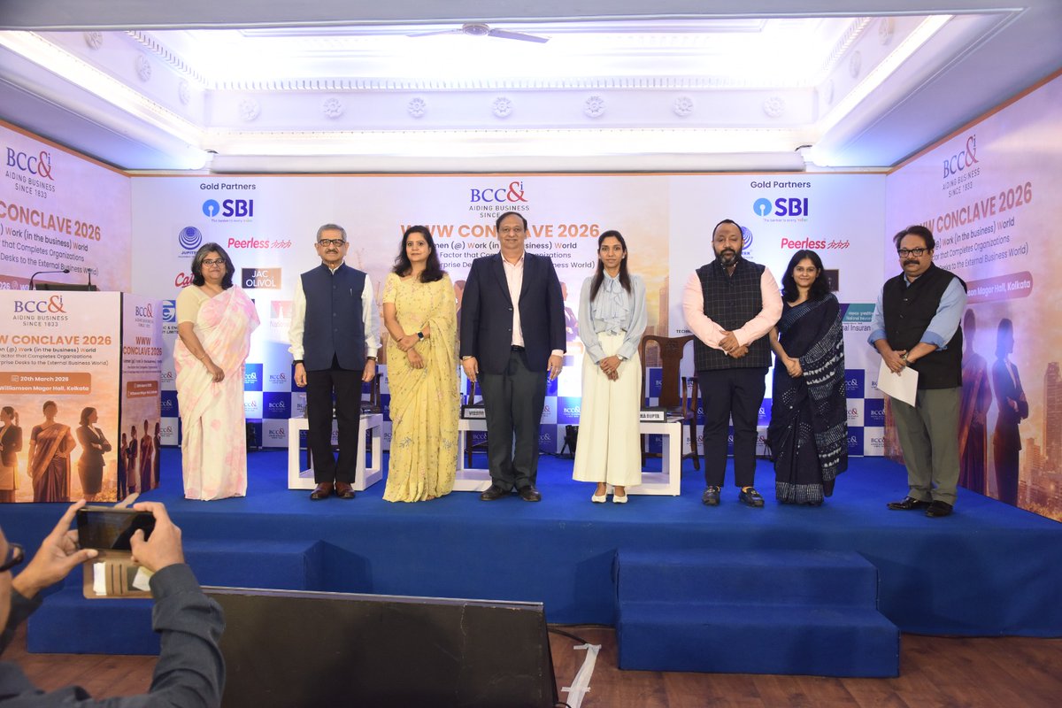 techno_limited's tweet photo. Avantika Gupta, Director, TEECL, represented us at the WWW Conclave by @BenCham1833 in Kolkata.

As a panelist, she shared insights on governance, ethical leadership, and the evolving role of women in driving impact across core sectors.

#WomenInLeadership #WomenAtWork #TEECL https://t.co/fOf6i7j9DT