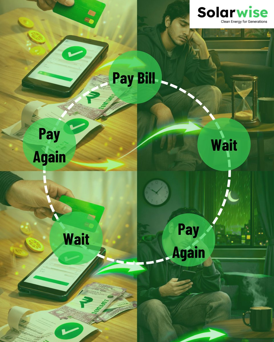 solarwise_in's tweet image. Don’t rent electricity your whole life. Own it.

📞 Call Now: +91-9910803171 | 🌐 Visit: solarwise.in

📩 DM “SOLAR” for FREE consultation

#Solarwise #GoSolarIndia #ElectricityBill #MonthlyExpenses #SolarSavings #RenewableEnergy #SolarPower #EnergyFreedom #NoMoreBills