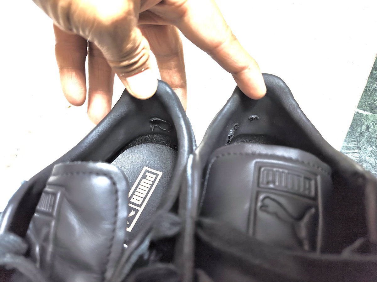 manojmittal49's tweet image. Shocking quality from @PumaIndia! 😡​Purchased 'Easy Rider' sneakers on 14/03/26. In just ONE wear, the toe portion teared. A clear manufacturing defect &amp;amp; breach of implied warranty under Consumer Protection Act 2019
​I demand a full refund @jagograhakjago @consaff #QualityFail