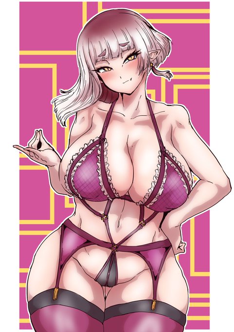 今日の日課はふぁんてぃあぷらんからセクシーランジェリー八蜂鞠ククリさんです 