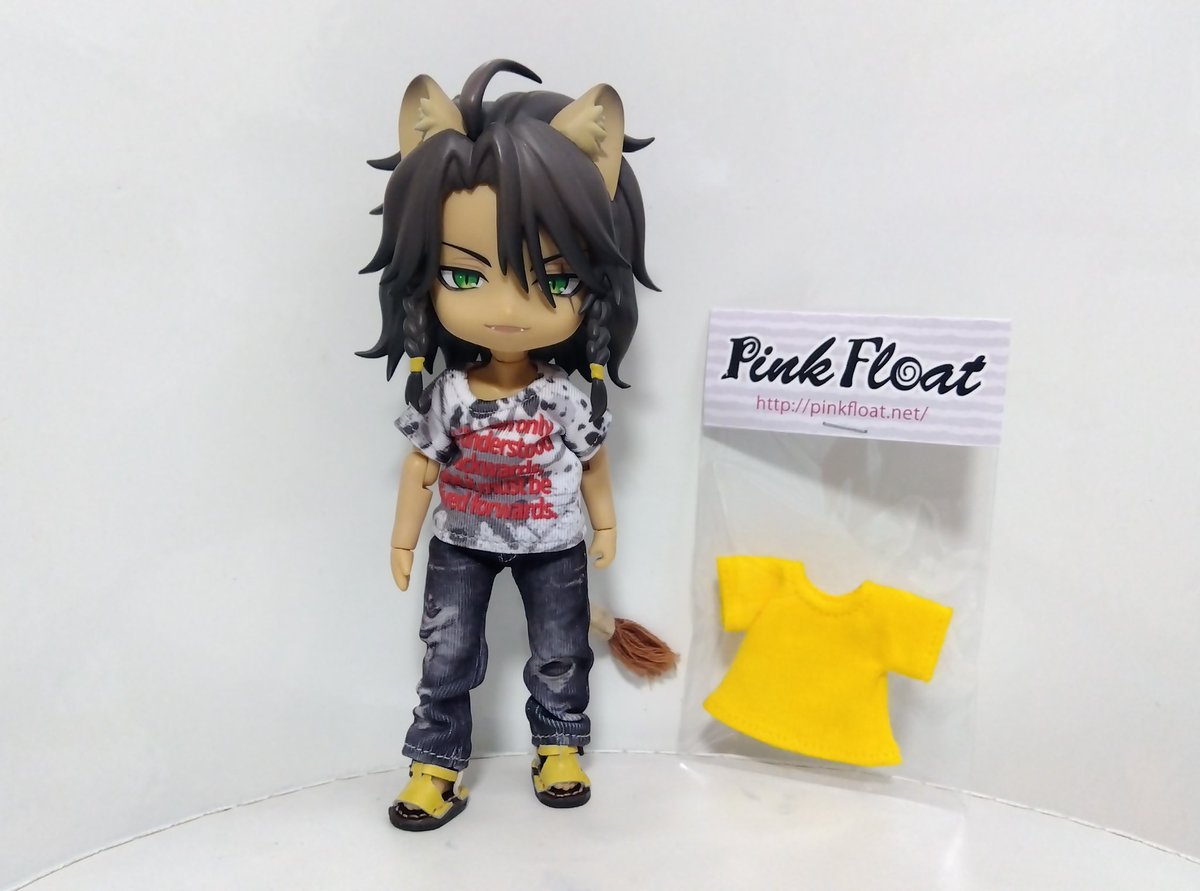 fQEJ1P6F2H2714's tweet photo. 新しいお洋服が届きました✨
レオナさんジーンズも似合うんじゃね⁉️と思ってダメージジーンズ風のズボンを🎵Tシャツも似合う😍
黄色いシャツはまた着てもらいます🥰
ありがとうございました😆✨

素敵なお洋服はPinkFloat様
@PinkFloat_info

#PinkFloat
 #ぷりりん服 
#twstドール部 https://t.co/vWc58DR9ja