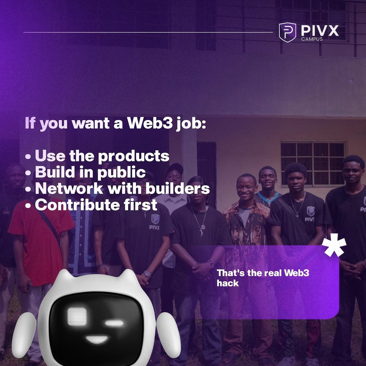 PIVX Campus Crew tweet media