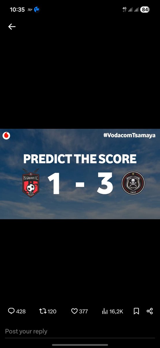 jacobtumi's tweet photo. @orlandopirates @Vodacom https://t.co/GlrBiCbuXr
