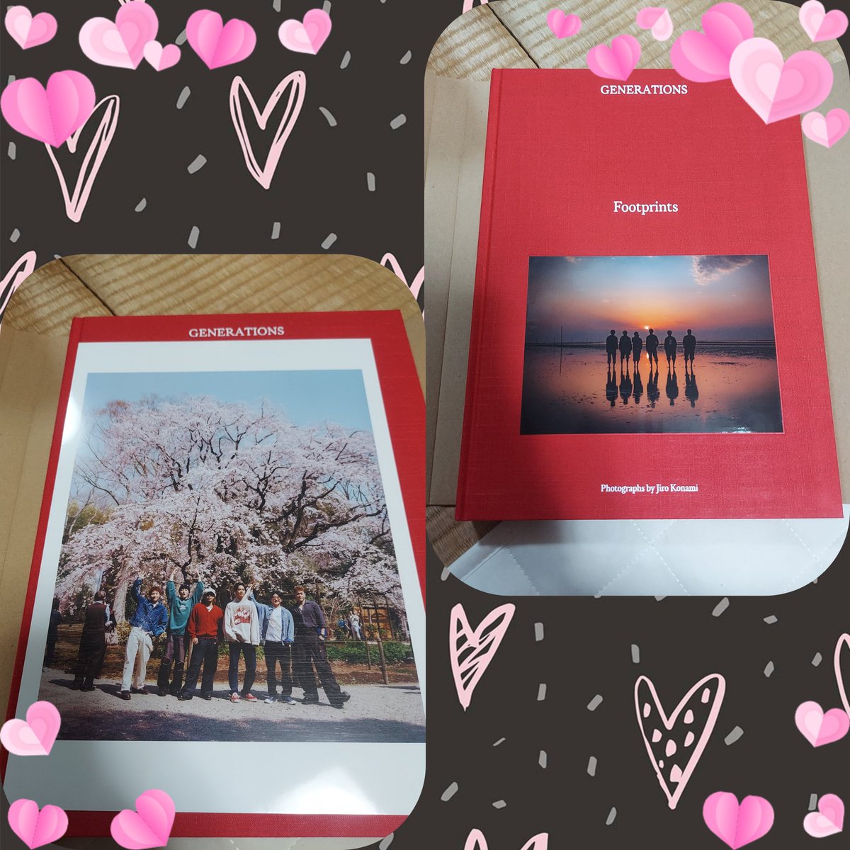 GENERATIONS『Footprints』写真集 直筆サイン 受注生産 GENERATIONS写真集ついに手元に……♡いやーもう開けた瞬間から