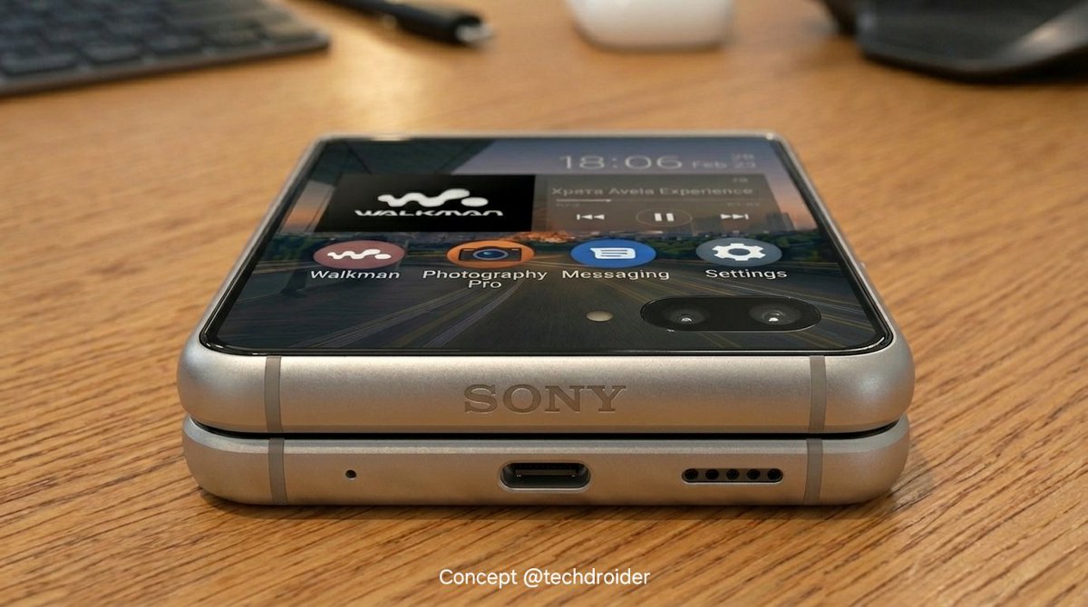 techdroider's tweet photo. Sony Xperia Flip Inspired by Peter Parker's Phone in Spider-Man: Brand New Day 

(Concept) https://t.co/cm8vQPXqQn