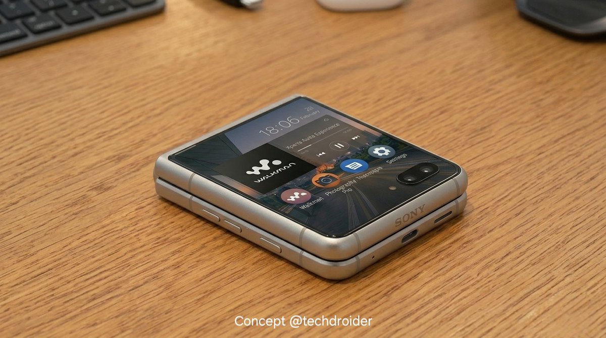 techdroider's tweet photo. Sony Xperia Flip Inspired by Peter Parker's Phone in Spider-Man: Brand New Day 

(Concept) https://t.co/cm8vQPXqQn