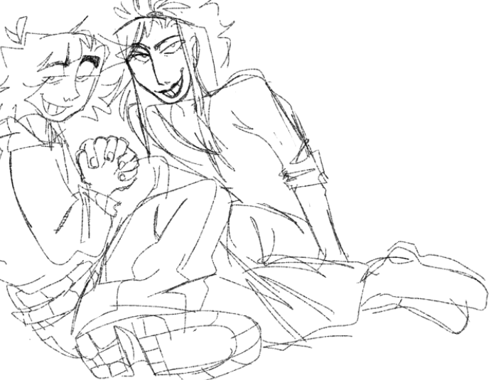 setoskai's tweet photo. i missed drawing them but now its past my bedtime goodnight https://t.co/yPApePJZDk