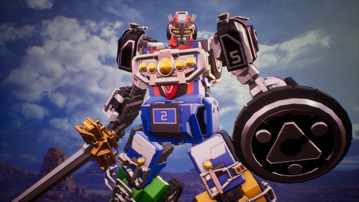 Taq2_'s tweet image. 激走合体RVロボ
#激走戦隊カーレンジャー30周年 
#cr30th 
#MASSBuilder 
#massbuildergame 
#マスビルダー