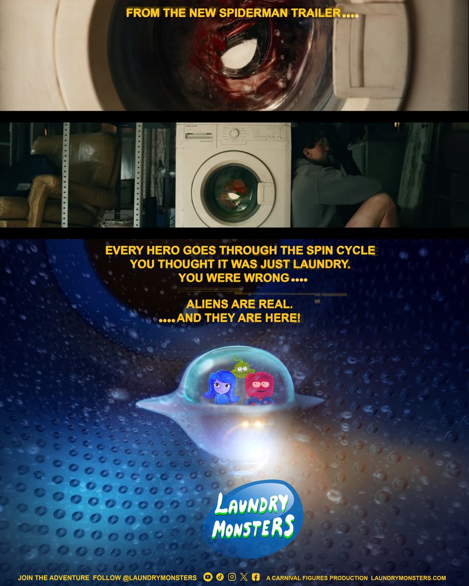 Laundry Monsters tweet media