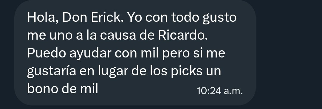 Erick tweet media