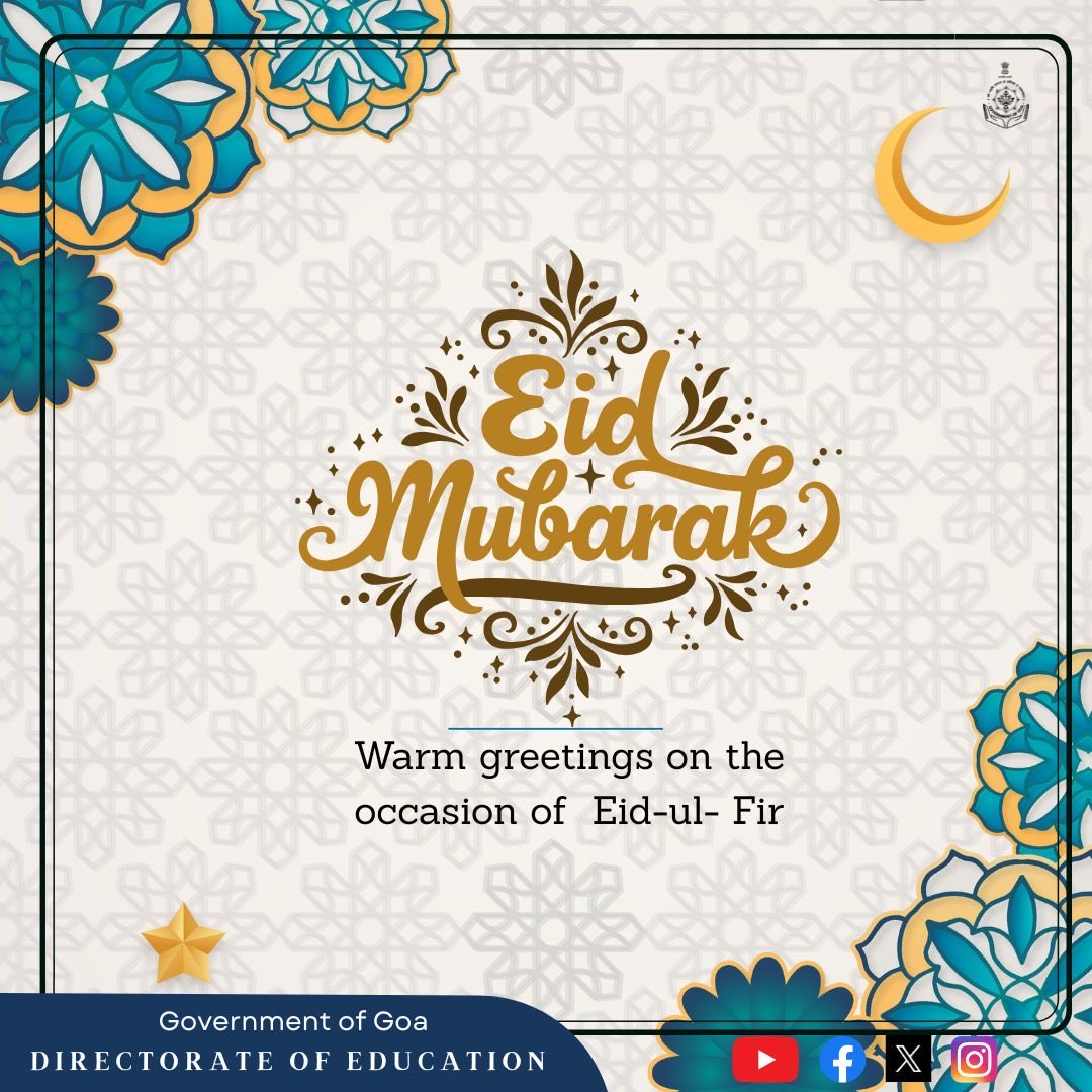 Directorate of Education, Goa tweet media