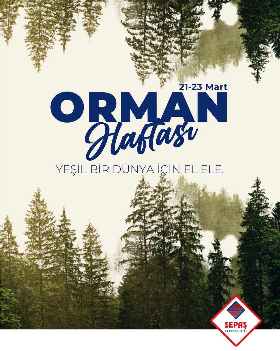Ormanlar; yaşamın nefesidir.🪾🌴🌳

21–26 Mart Orman Haftası’nda doğayı korumanın ve sürdürülebilir üretimin önemini bir kez daha hatırlıyoruz. 🌳

Çevreye duyarlı üretim anlayışımızla daha yeşil bir gelecek için çalışmaya devam ediyoruz.

#Sepaş #OrmanHaftası