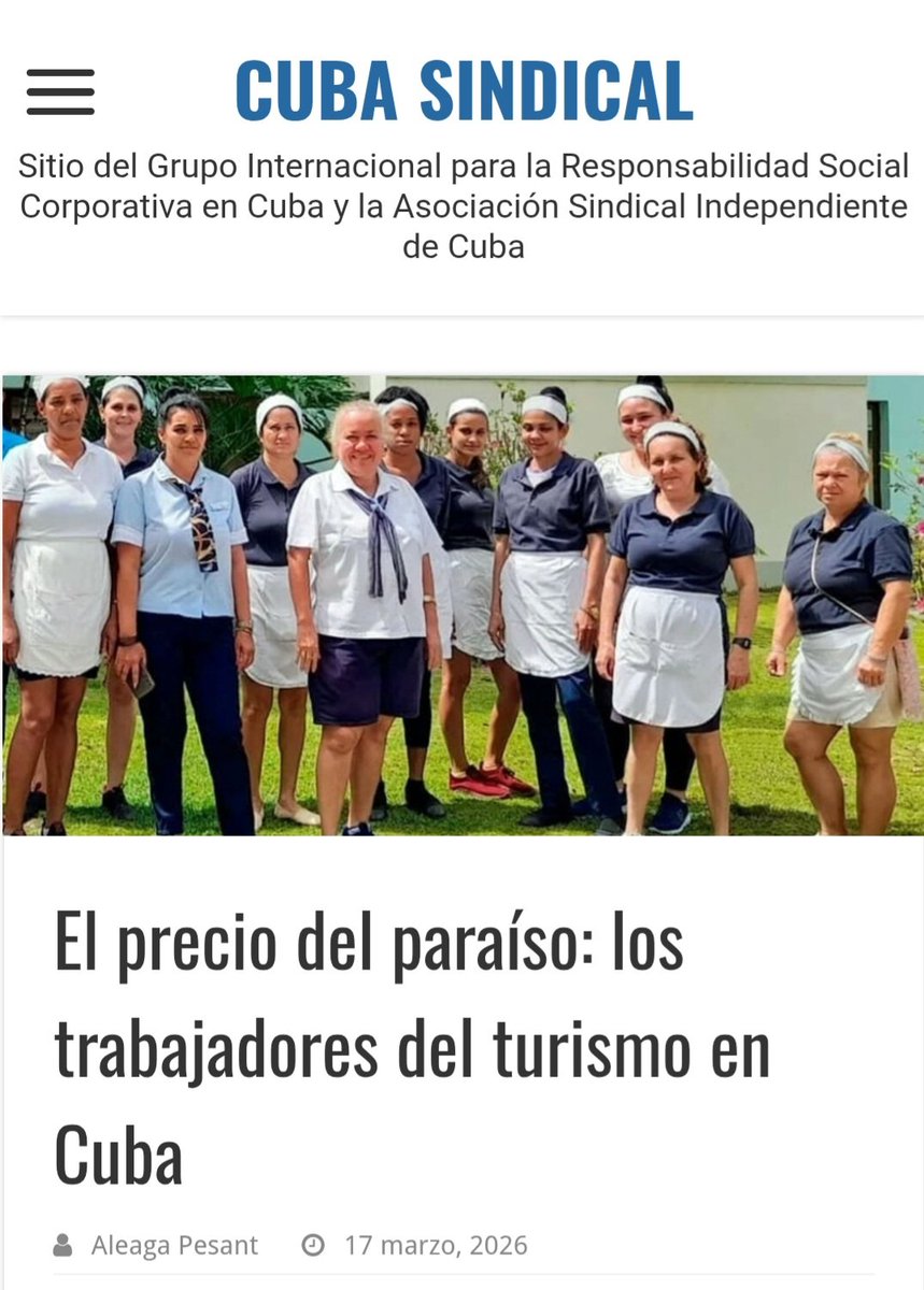 Asociación Sindical Independiente de Cuba #ASIC tweet media