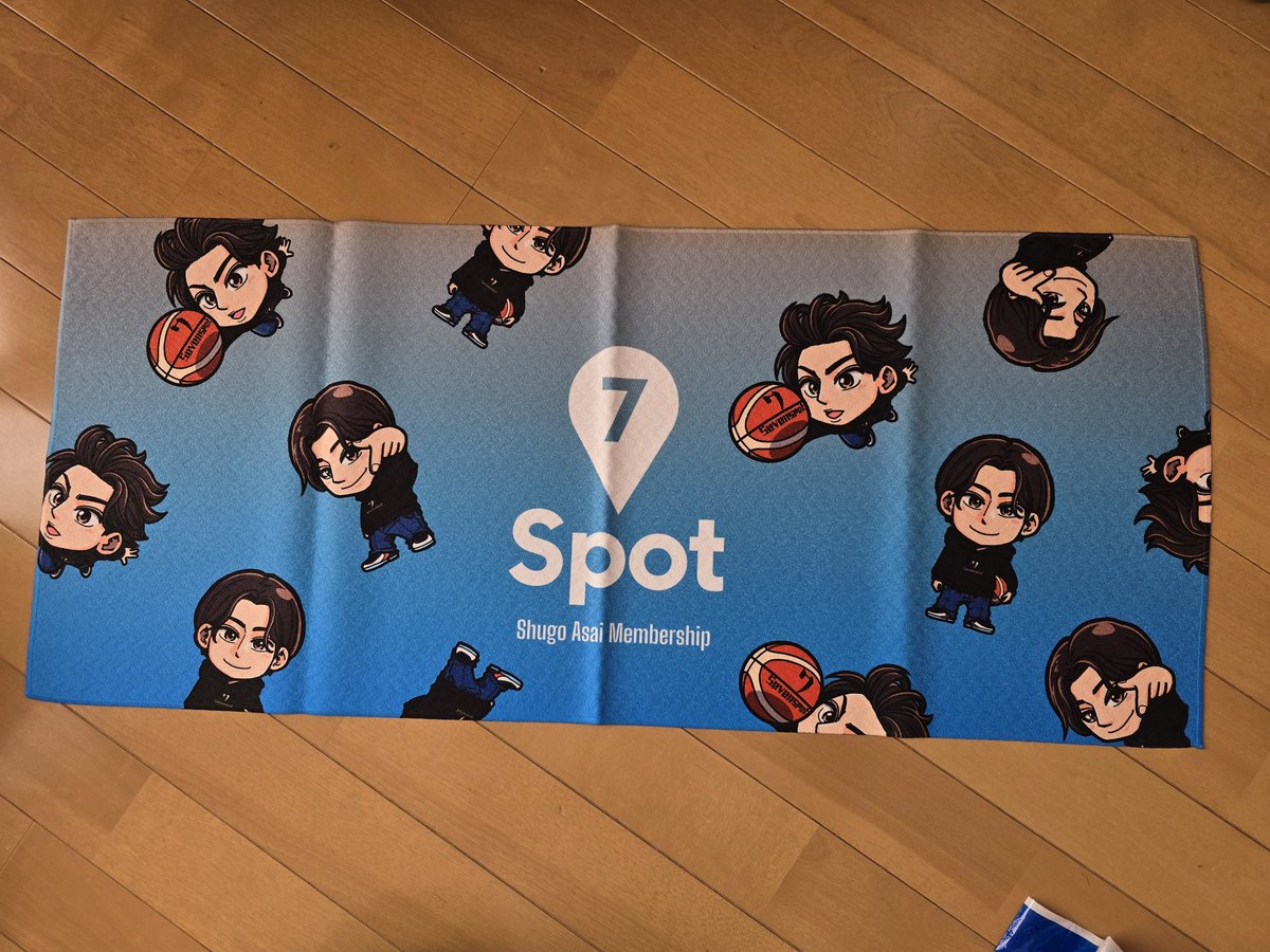 rico_shun's tweet photo. 間に合った！
今日もスタメン、シューゴ頑張れー📣
セブスポキャラタオル届いたー🫶
GOGO SHUGO 📣📣🫶
GOGO WAT'S📣📣📣
#浅井修伍
#7SPOT 
#goccies https://t.co/aCcLGIp1TM