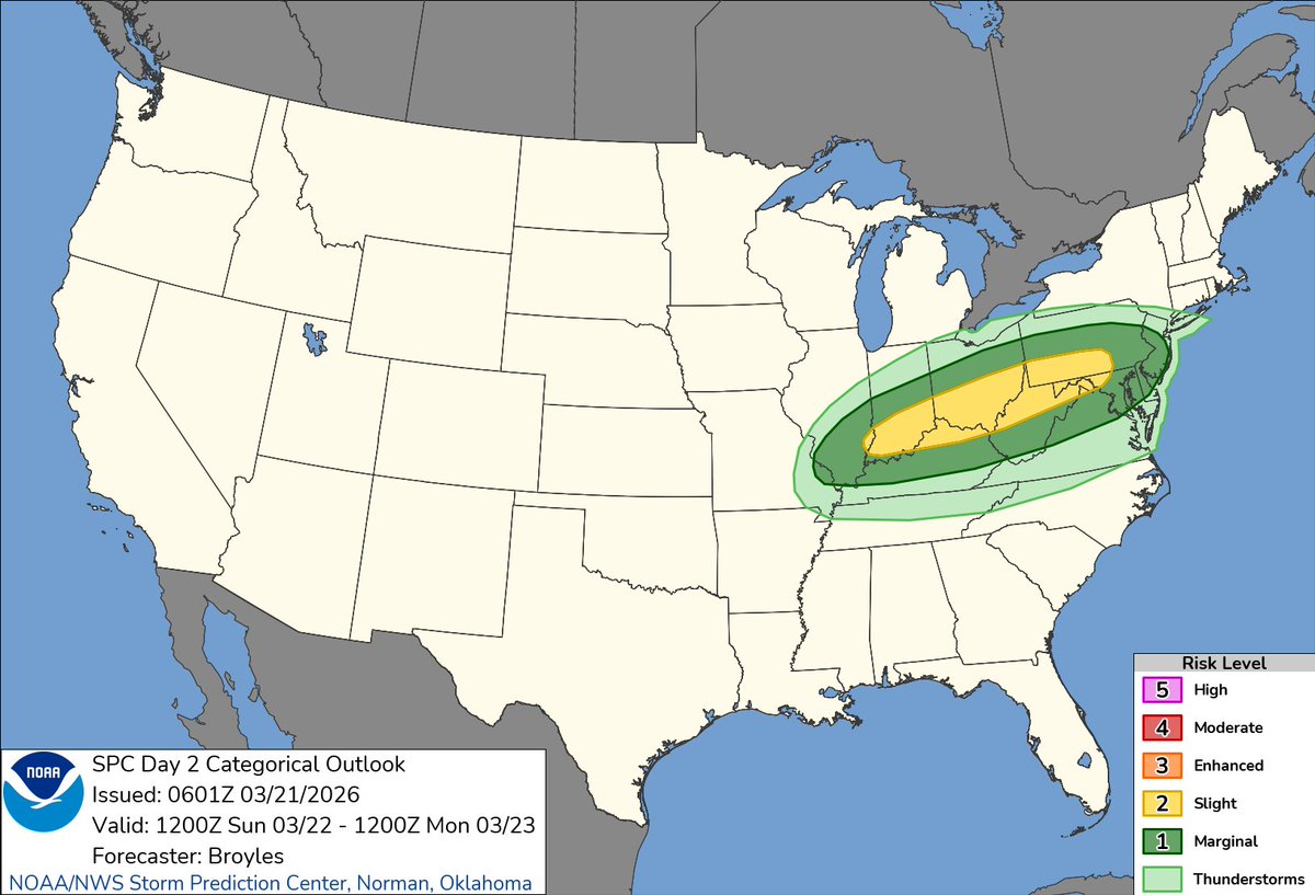 NWS Storm Prediction Center tweet media