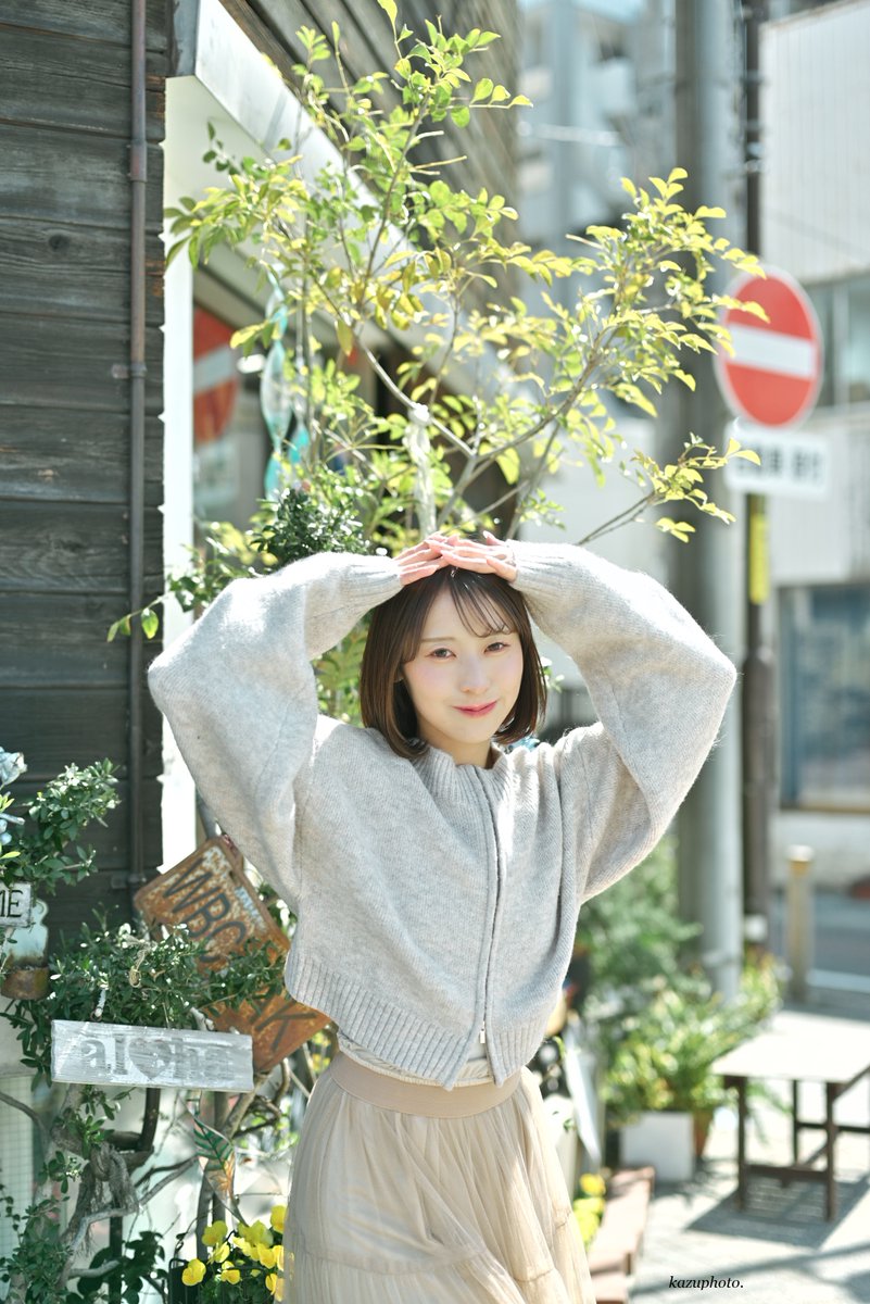 kazu_1187's tweet image. オオカンザクラの並木道🌸

model:月森あすかさん
@asukatsuki___

mer撮影会
@mer_photo
#z6iii #portrait