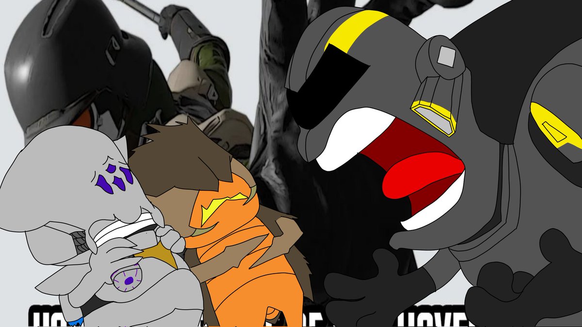 gatiyolo's tweet photo. CURI 5
THEY HAVE TO ANNOY US IN THE MIDDLE OF THE COUNTER-DEFENSE WITH THE AUTOMATA 
#Helldivers2art #helldivers2meme https://t.co/sx1KS9vDIA