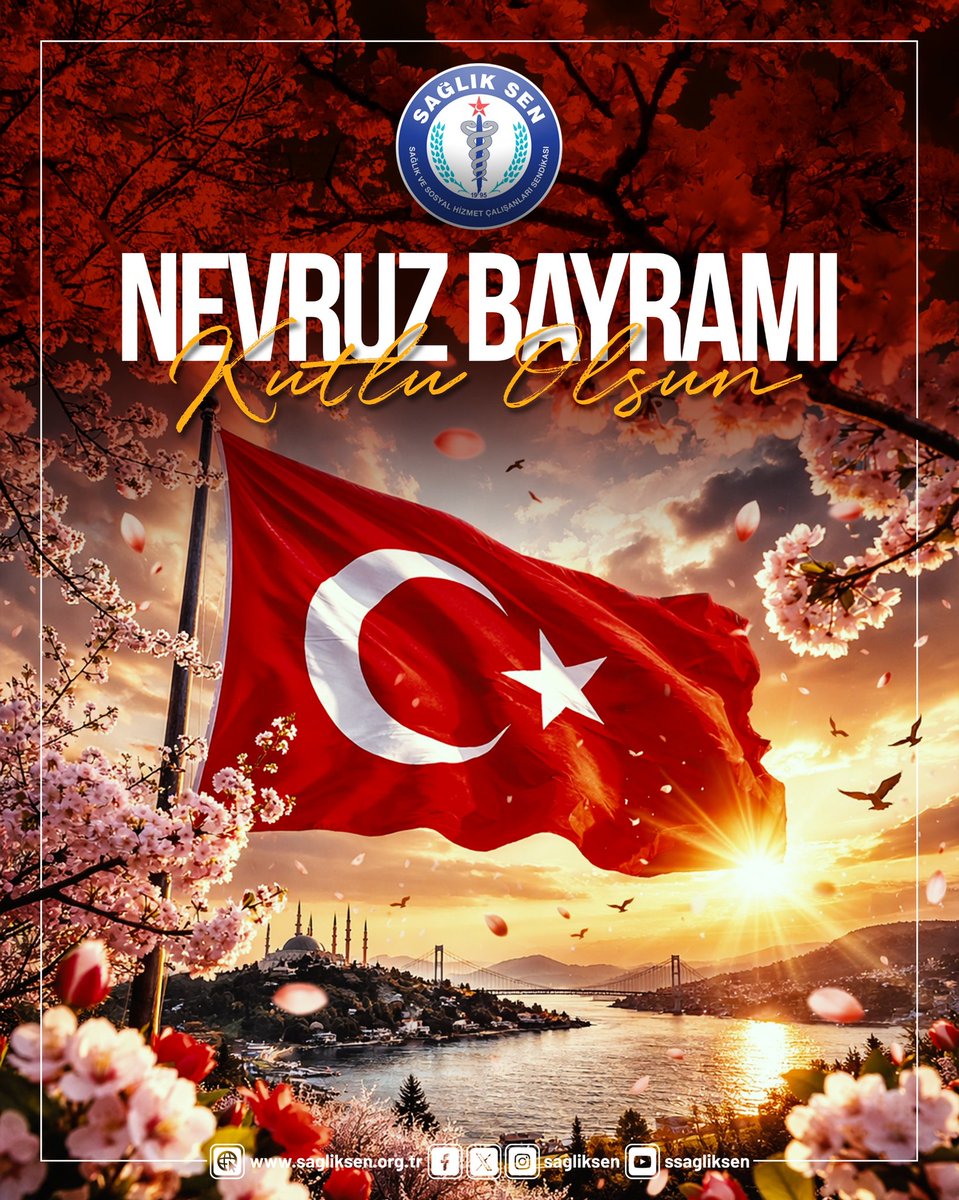 Baharın gelişinin, umudun ve dayanışmanın sembolü Nevruz Bayramı’nın milletimize ve tüm insanlığa bereket, huzur ve barış getirmesini dileriz.

#NevruzBayramı