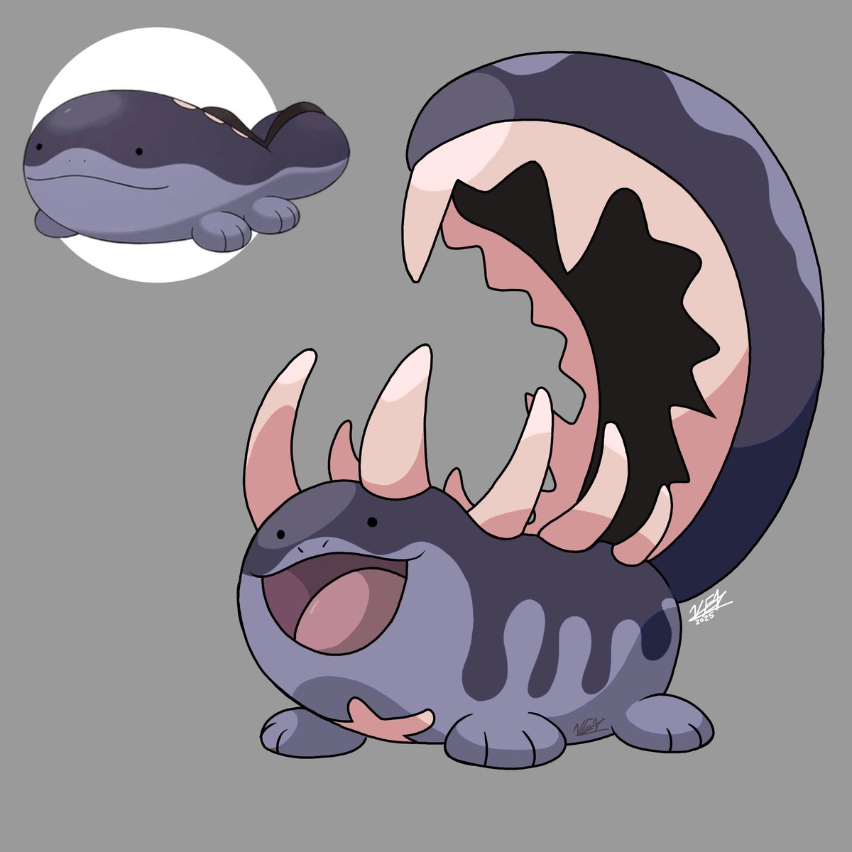 HexaVex03's tweet image. Mega Clodsire Concept

Ground/Poison

Using it's tail and spines, Clodsire is able to clench down on opponents with the force of a Tyrantrum's bite.
#megaevolution #pokemonartwork #pokemon #fakemon #pokemonchampions