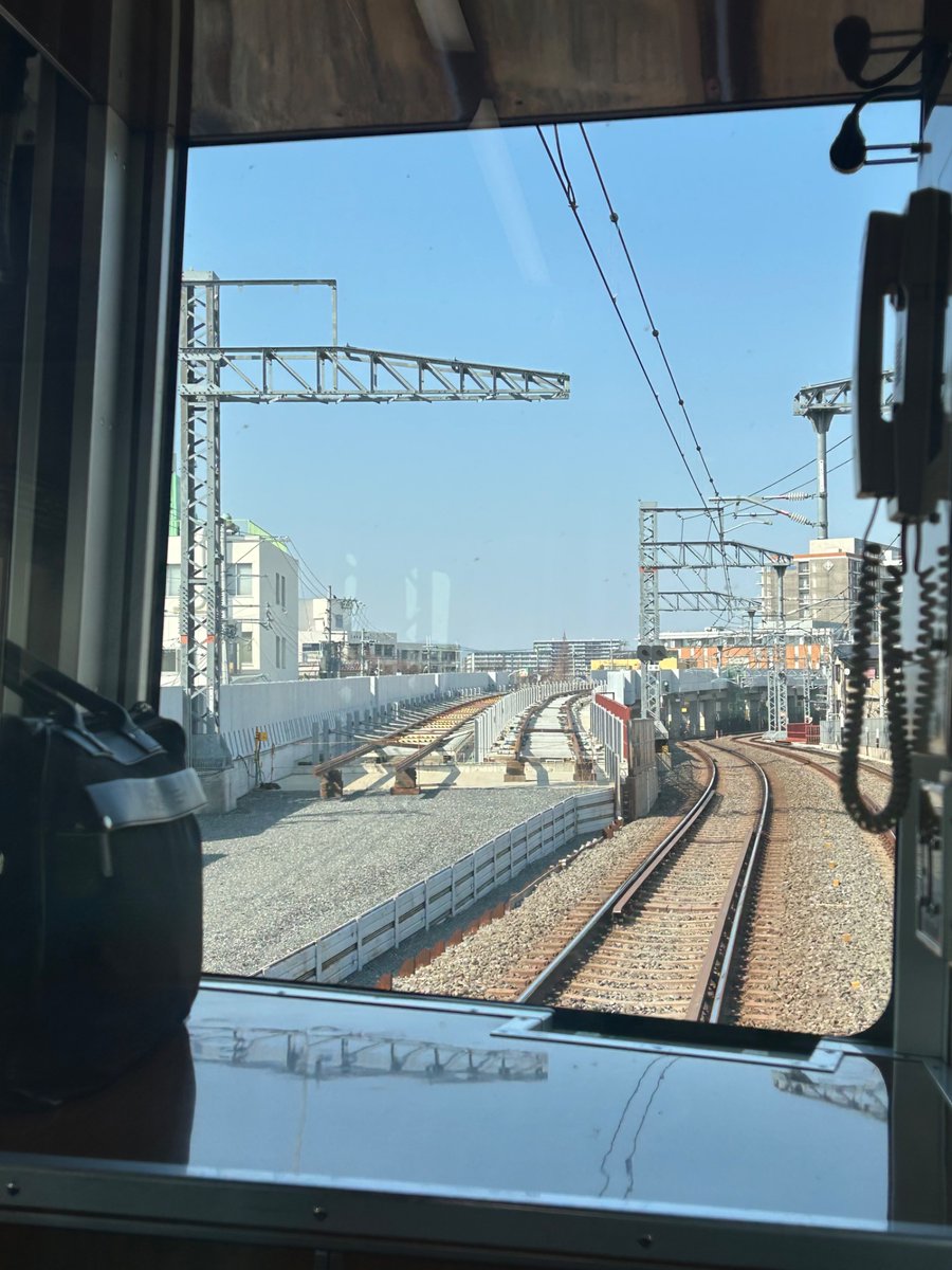 阪急柴島駅
線路できてるけど何年後になるのやら