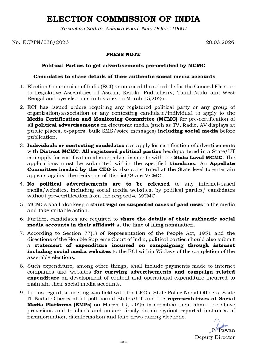 Chief Electoral Office, Goa tweet media