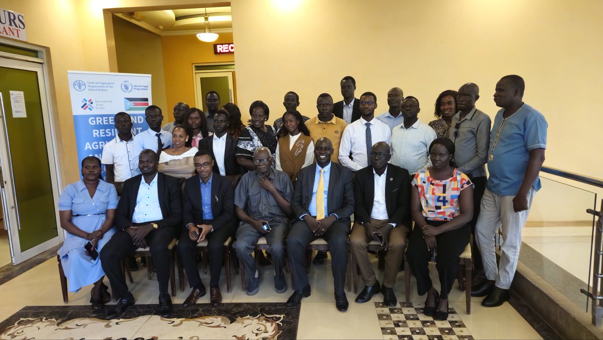 DKuorwel's tweet photo. Julius Mbabazi and I have successfully completed 3 days (16-18 March 2026) training laboratory technicians from Ministry of Agriculture and Food Security's Seeds Laboratories in Juba, Yei and Polataka and SSNBS Calibration and testing laboratories on ISO/IEC 17025: 2017 standard https://t.co/MrGIR8UUFe
