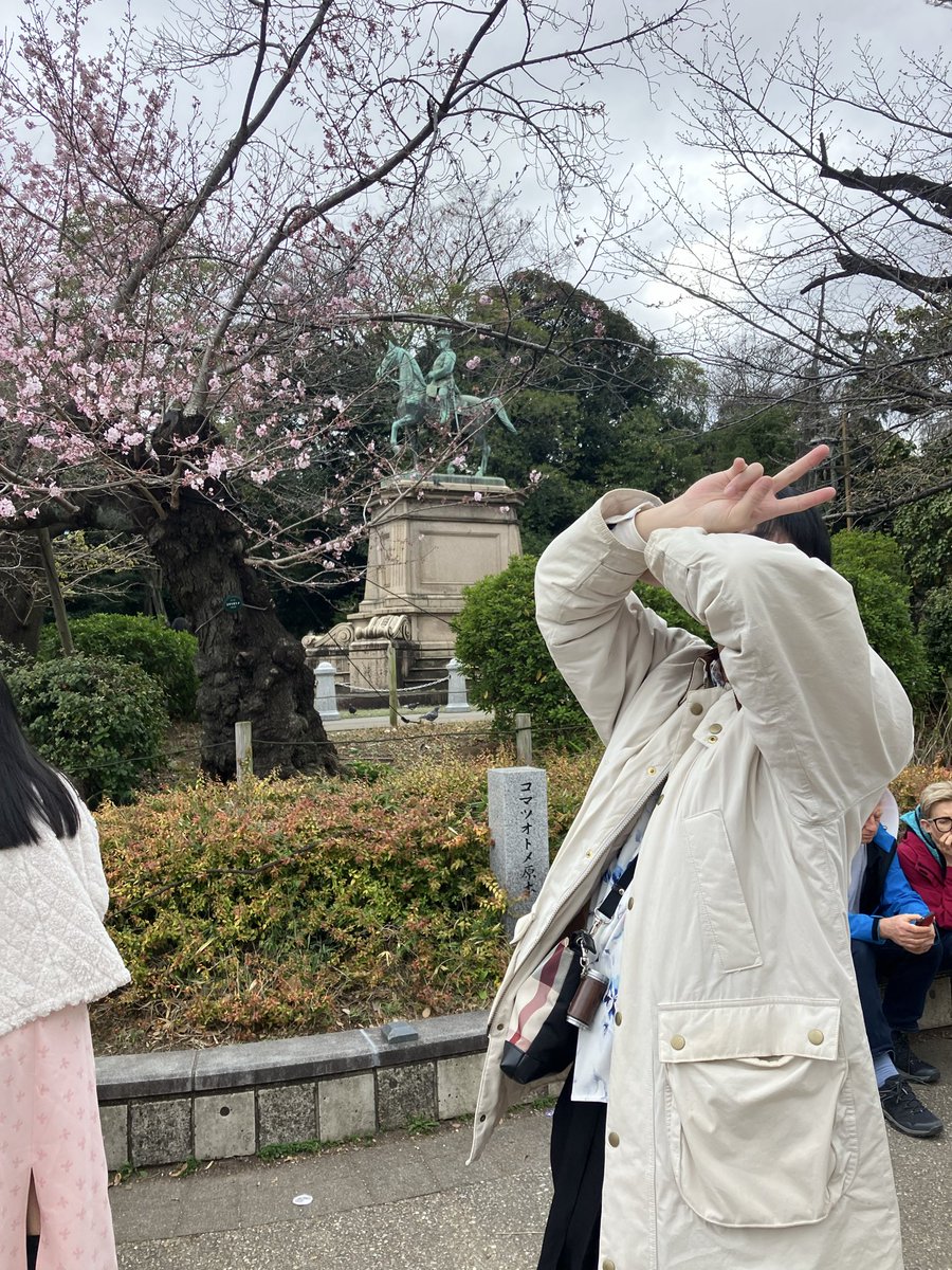 katto490's tweet photo. 上野！だいぶ春め！ https://t.co/fcZj14oINu