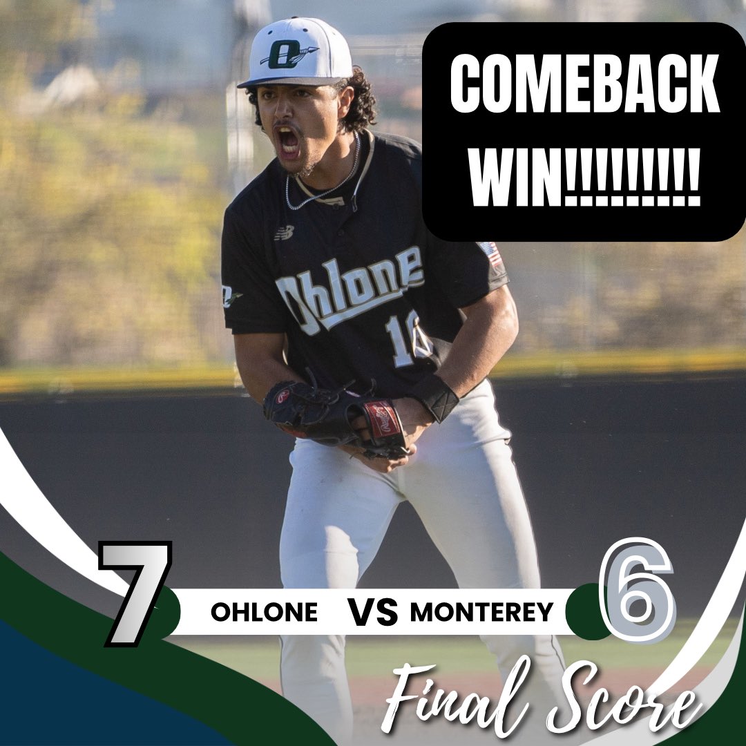 Mike Curran / Ohlone Coll Baseball tweet media