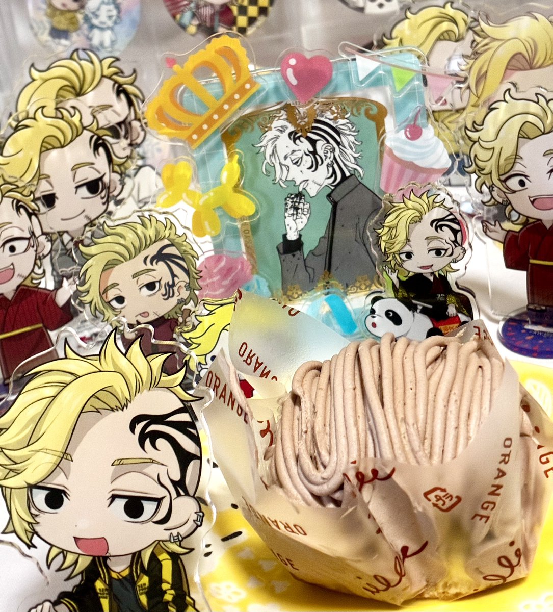 Aru_tra's tweet photo. お誕生日おめでとう‼️
ケーキは🧩りべ意識でモンブランにしました！
#斑目獅音誕生祭2026
#斑目獅音生誕祭2026 https://t.co/3ggupEcnD7