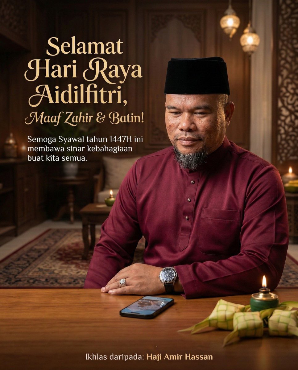 Selamat Hari Raya Aidilfitri 
Maaf Zahir Batin