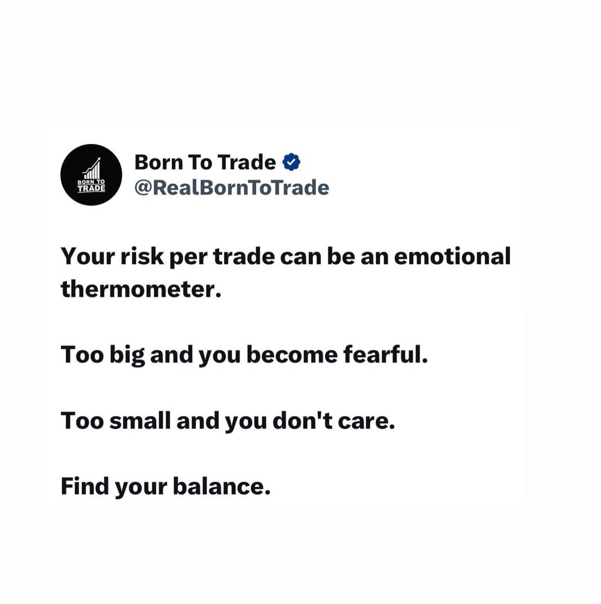 Born To Trade tweet media