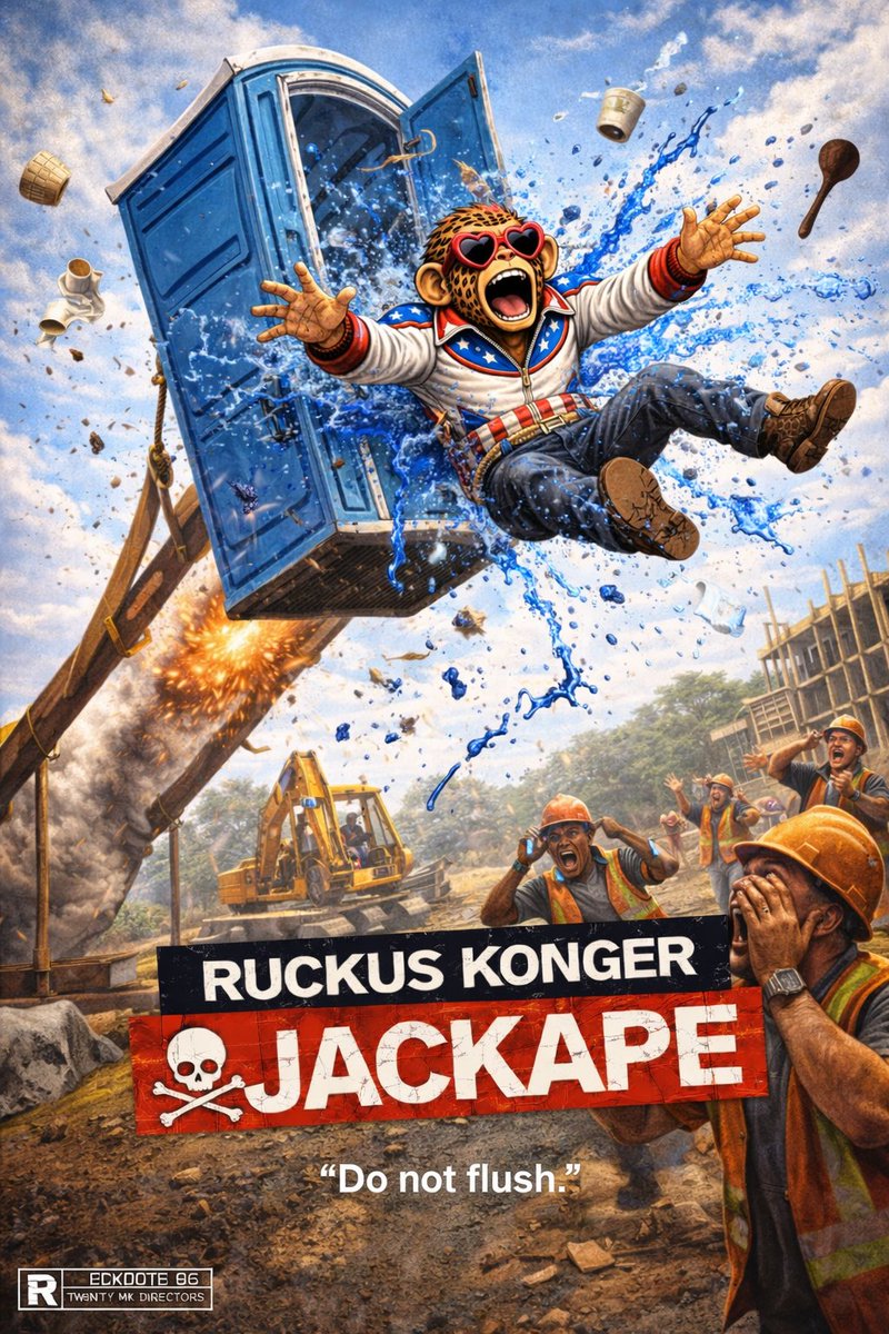 dudeman22_eth's tweet photo. You’re not supposed to try this.

He doesn’t care.

Ruckus Konger.

#JACKAPE https://t.co/SfqkNb78Pc