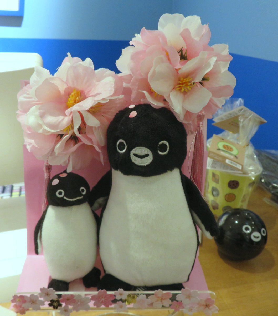 ペンスタ桜木町店さんで定ペンスタ観測 Suicaのペンギン 巾着＆お菓子