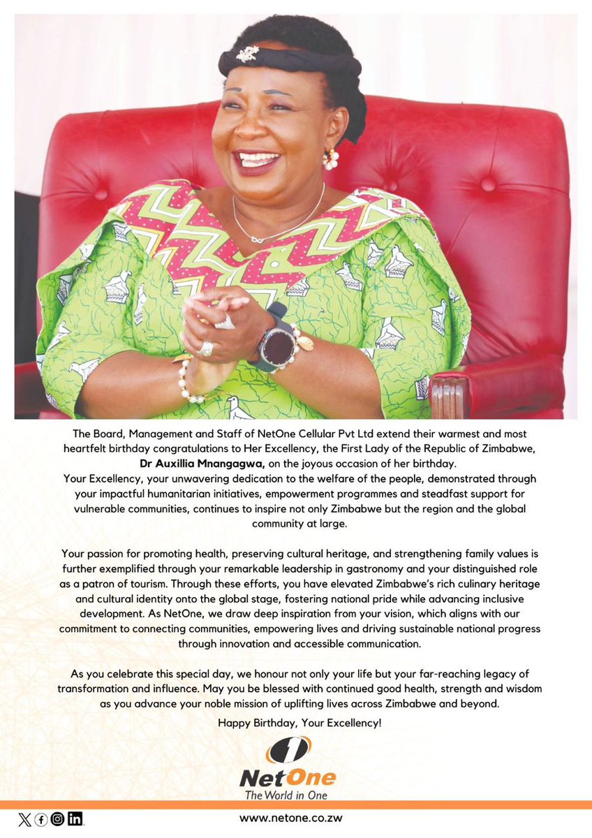 NetOne Cellular tweet media