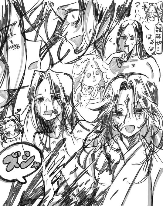 LIVEで描いたやつ 