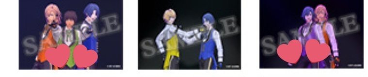 chia_goods's tweet photo. 【交換】うたプリ ASSHC 当日物販 幕張メッセ 物販特典　ランダムブロマイド　ランブロ
(譲)画像1枚目
(求)画像2枚目💕
手渡しまたは郵送交換可能。会場におります。よろしくお願いします。 https://t.co/WV9omYHXjD