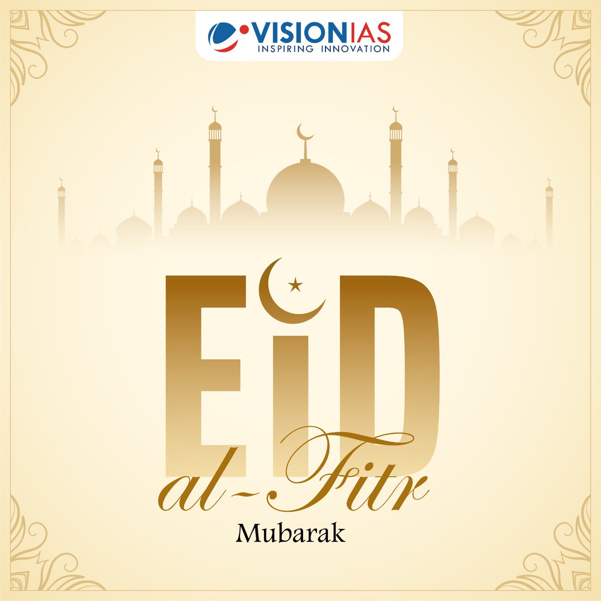 Vision_IAS's tweet image. The spirit of Eid is rooted in Sacrifice &amp;amp; Faith.

Sacrificing today’s comfort for tomorrow’s vision is what makes a topper. Stay dedicated to the process, and victory will be yours.

✨ Eid Mubarak

#UPSC2026 #Dedication #UPSCPath #Eid #GoalOriented #VisionIAS