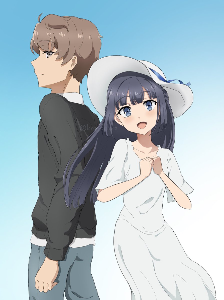 咲太くんと翔子ちゃん #青ブタ #梓川咲太 #牧之原翔子