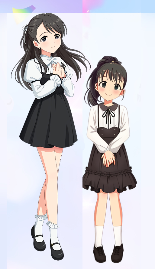 Glyn_ima_s's tweet photo. 新ビジュアルの栗原ネネちゃんと福山舞ちゃん姉妹すぎません？？？？？ https://t.co/Gwx0jSHyS0