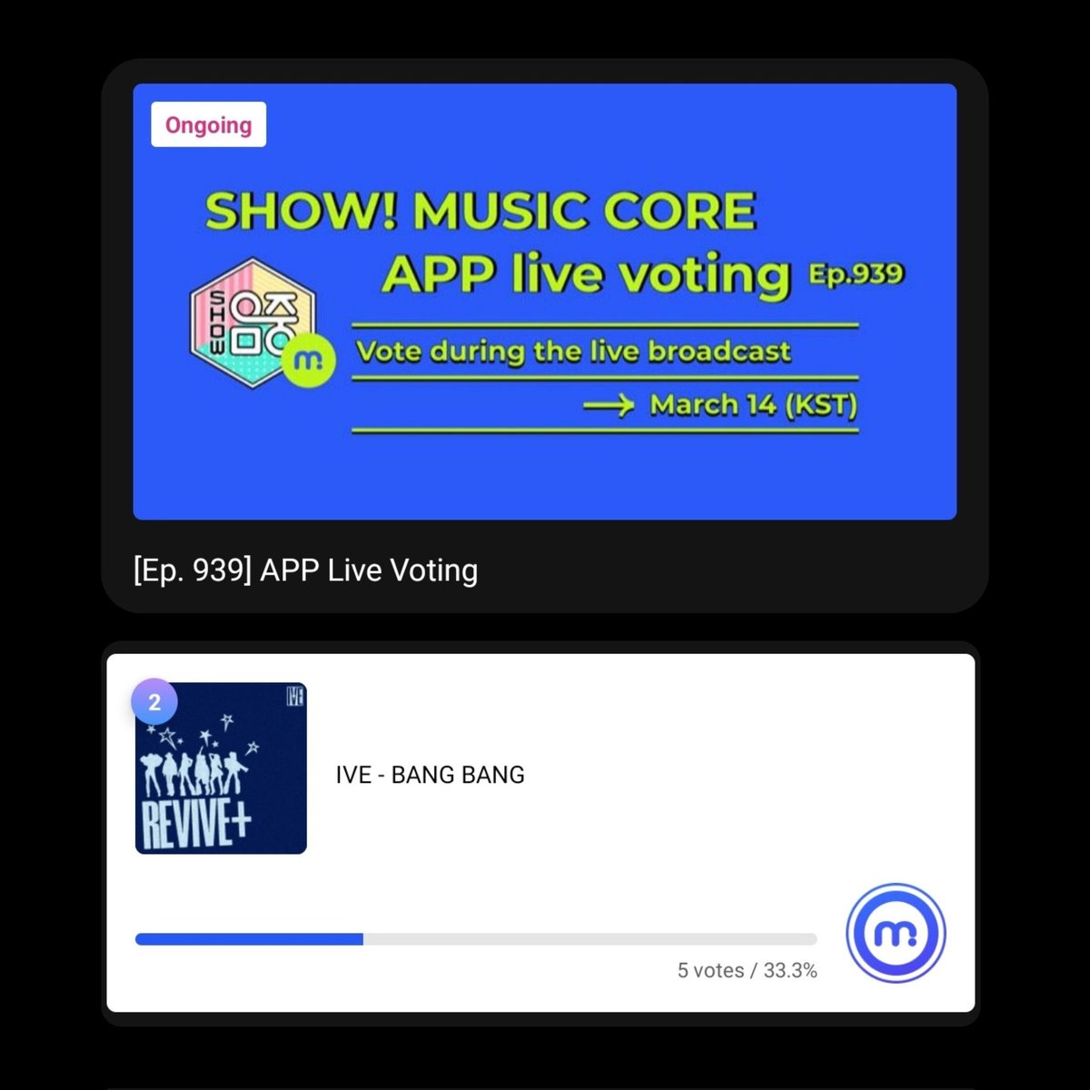 IVE VOTING TEAM tweet media
