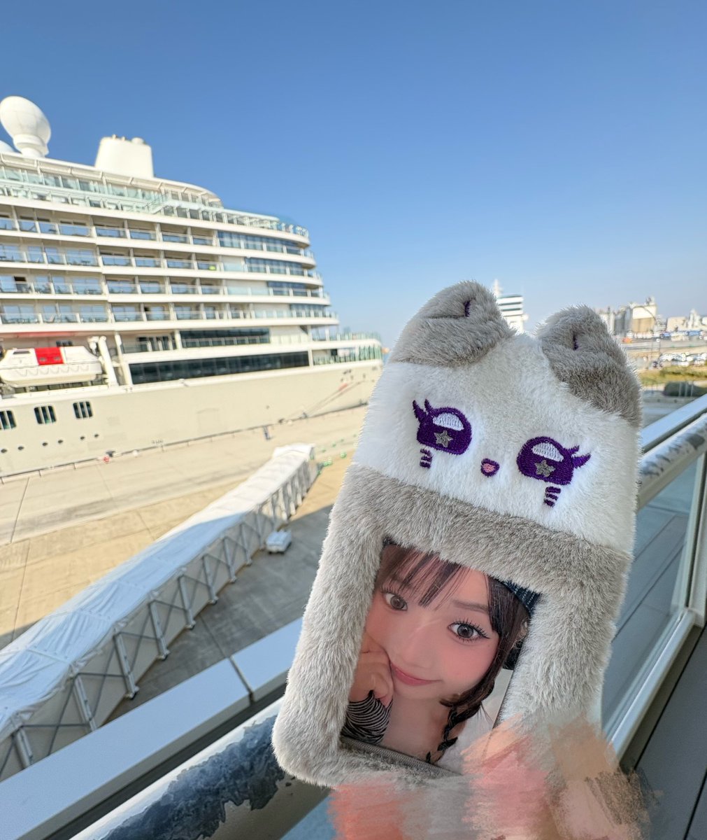 けーちゃんクルーズ船だよ🛳️
#けーちゃんはなそ