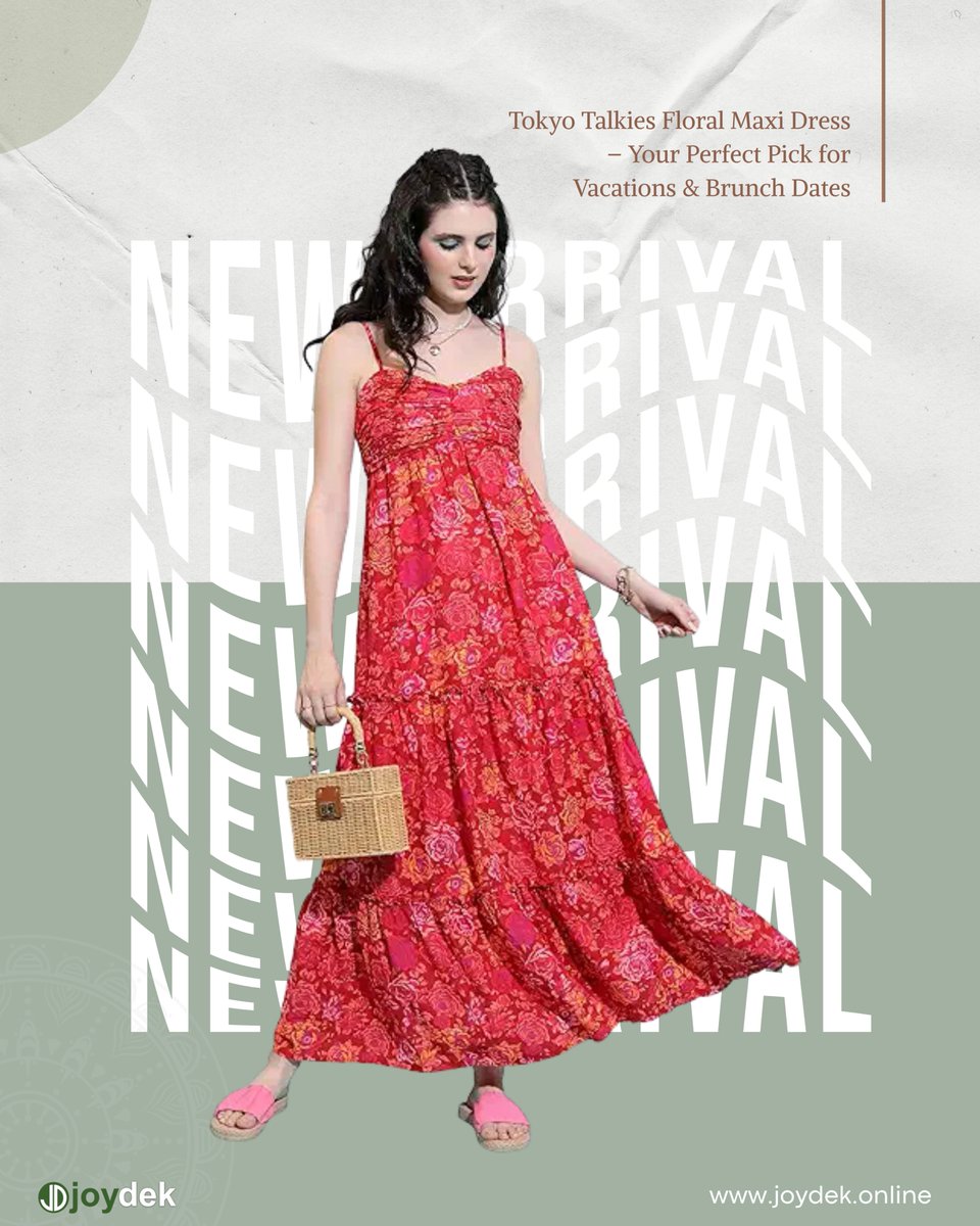 JoydekIndexing's tweet photo. Flow into summer with elegance and charm – the perfect dress for every sunny moment. 🌸☀️

#SummerStyle #FloralDress #MaxiDress #VacationOutfit #BrunchLook #WomenStyle #FashionGoals #OOTDIndia #ChicStyle #SummerVibes https://t.co/niqzNEsSbu