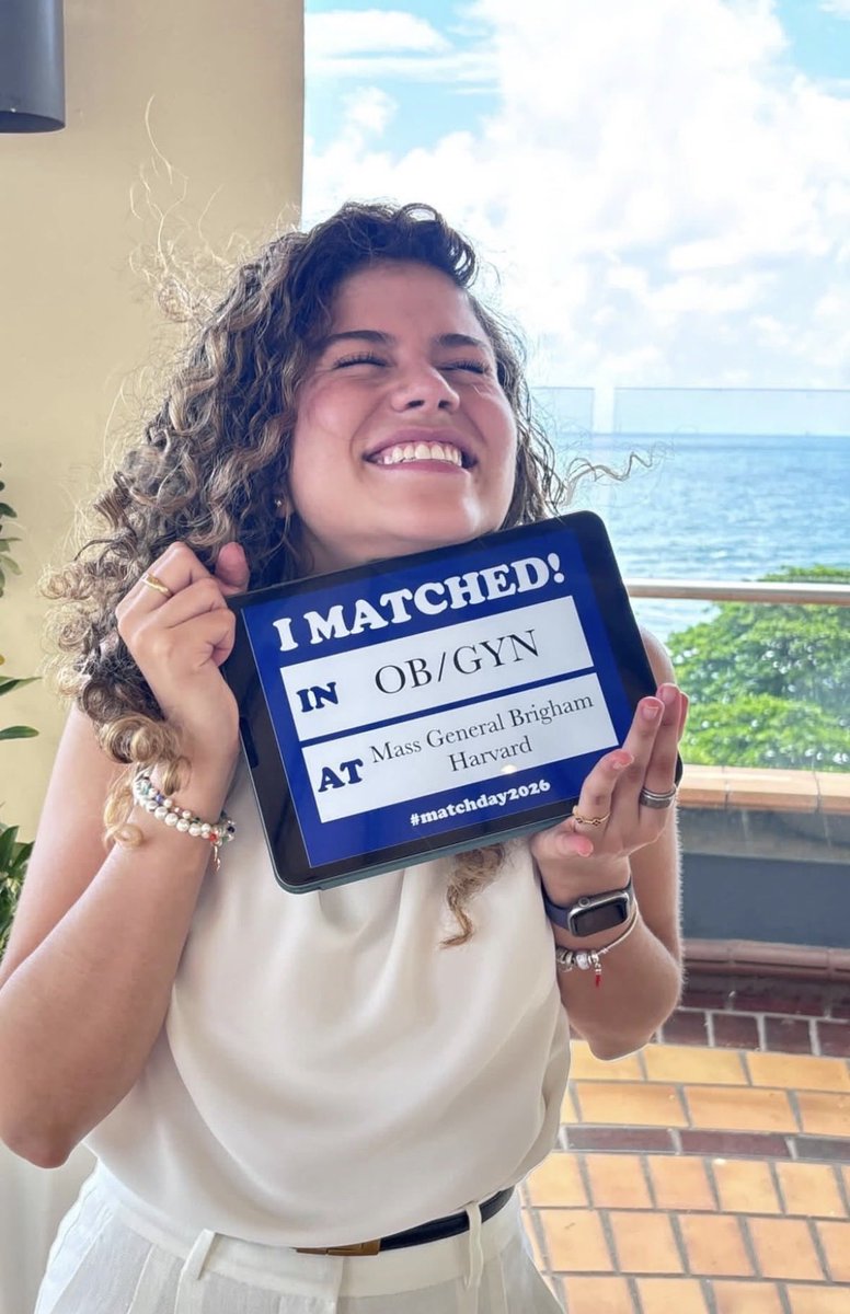 ProjectImg's tweet photo. I’m going to be an OB/GYN from HARVARD!!!!
Best day of my life!! Keep pursuing your dreams guys!!!
From Bogotá in Colombia 🇨🇴 to Harvard in Boston!!! 🇺🇸 for my dream specialty Obstetrics & Gynecology!!
#Match2026 #ProjectIMG https://t.co/uxajFSJeO6