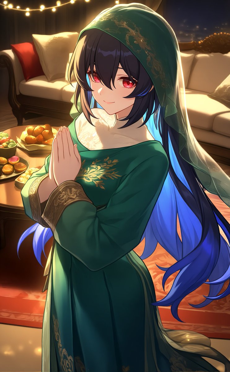 Unknownvly's tweet photo. Happy Eid ✨
#Seele #Veliona
#honkaiımpact3rd https://t.co/3NiOkDll71