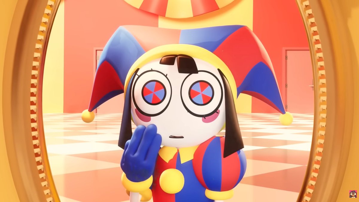 UmiAnny__'s tweet image. Nessa cena a Pomni DEFINITIVAMENTE reparou o quanto ela mudou de aparência ao longo da série. Ela tem CONSCIÊNCIA disso

Ep 1 / Ep 8